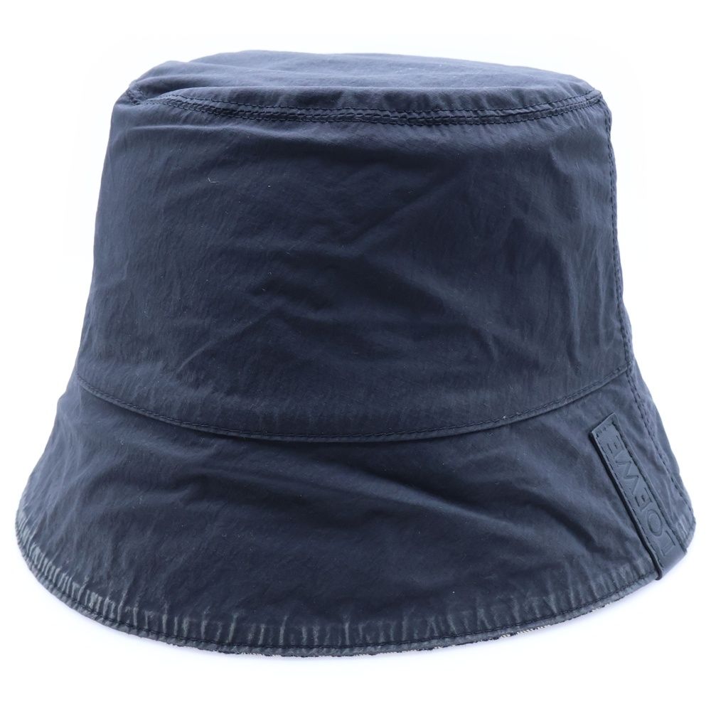 LOEWE バケットハット グレーサイズ57 LOEWE バケットハット グレーサイズ57 ロエベ LOEWE その他帽子 ロゴ