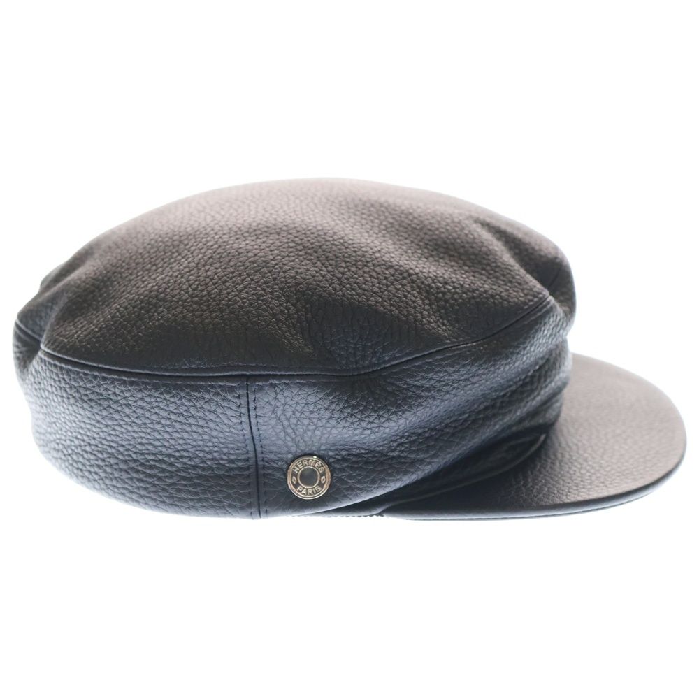 エルメス　ダニ　キャスケット　57 ハット　帽子 HERMES (エルメス) ダニ ディアスキン キャスケット 帽子 ネイビー