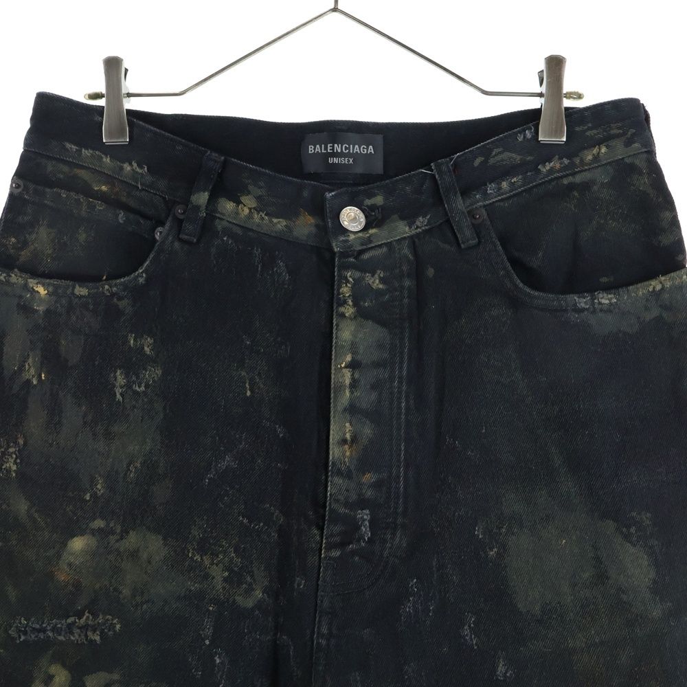 BALENCIAGA (バレンシアガ) 23SS スーパーデストロイ バギーデニム