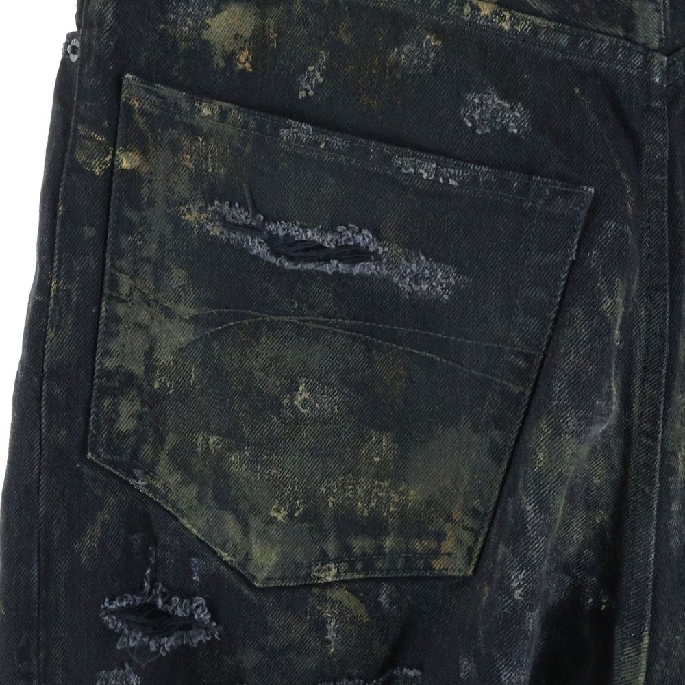 BALENCIAGA (バレンシアガ) 23SS スーパーデストロイ バギーデニム 