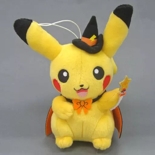 中古】ぬいぐるみ ピカチュウ(魔法使い) ハロウィンピカチュウ