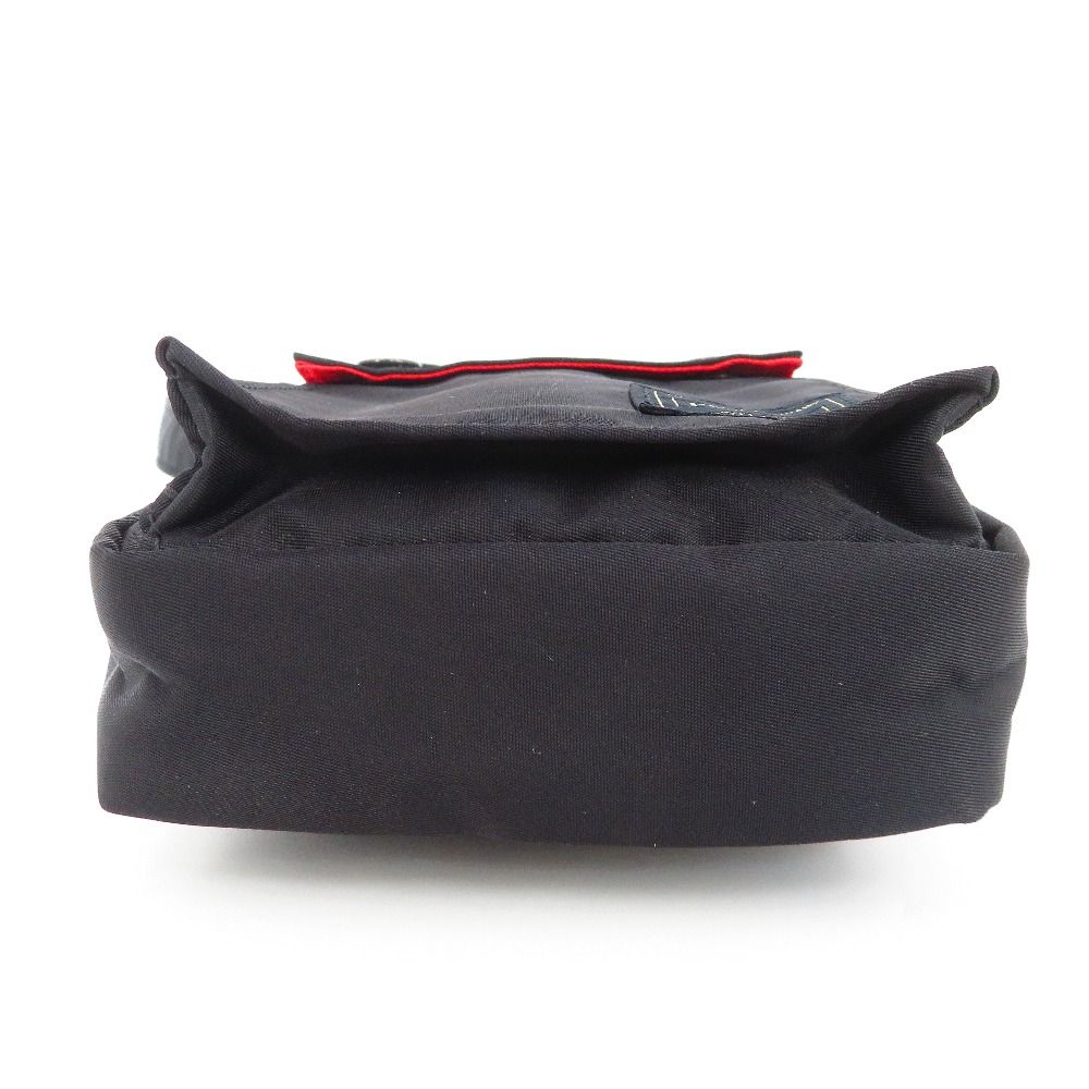 PORTER エルファイン ミニショルダーバッグ 黒 383-06694 PORTER ポーター ショルダーバッグ PORTER×ILS エルファイン