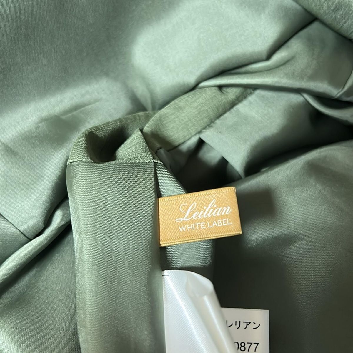 Leilian(レリアン) ワンピース サイズ11 M レディース - モスグリーン  