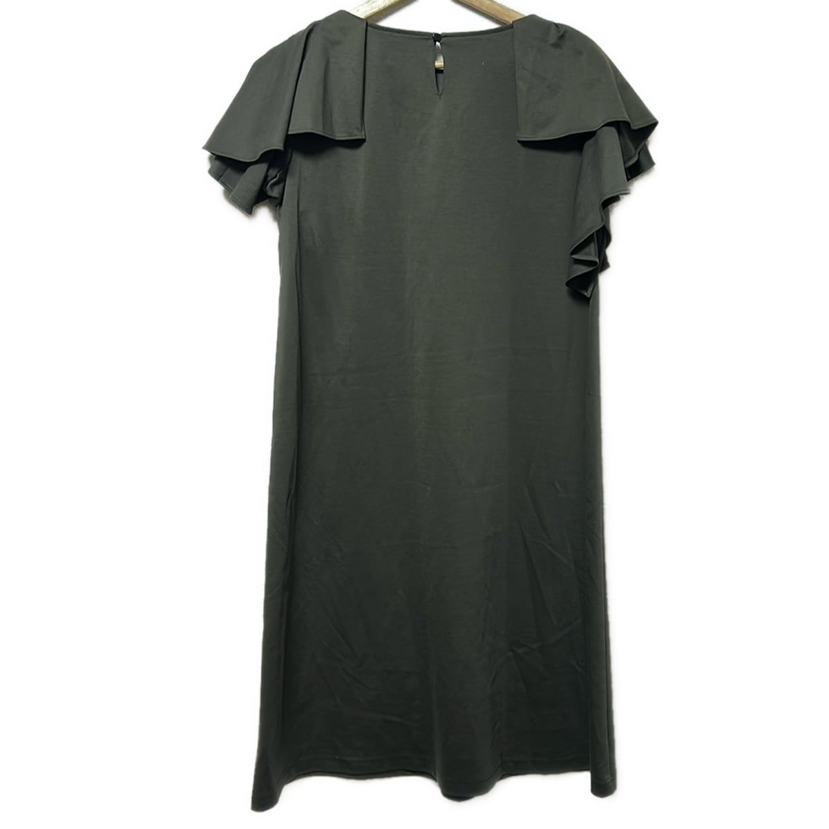 Leilian(レリアン) ワンピース サイズ11 M レディース美品 - カーキ