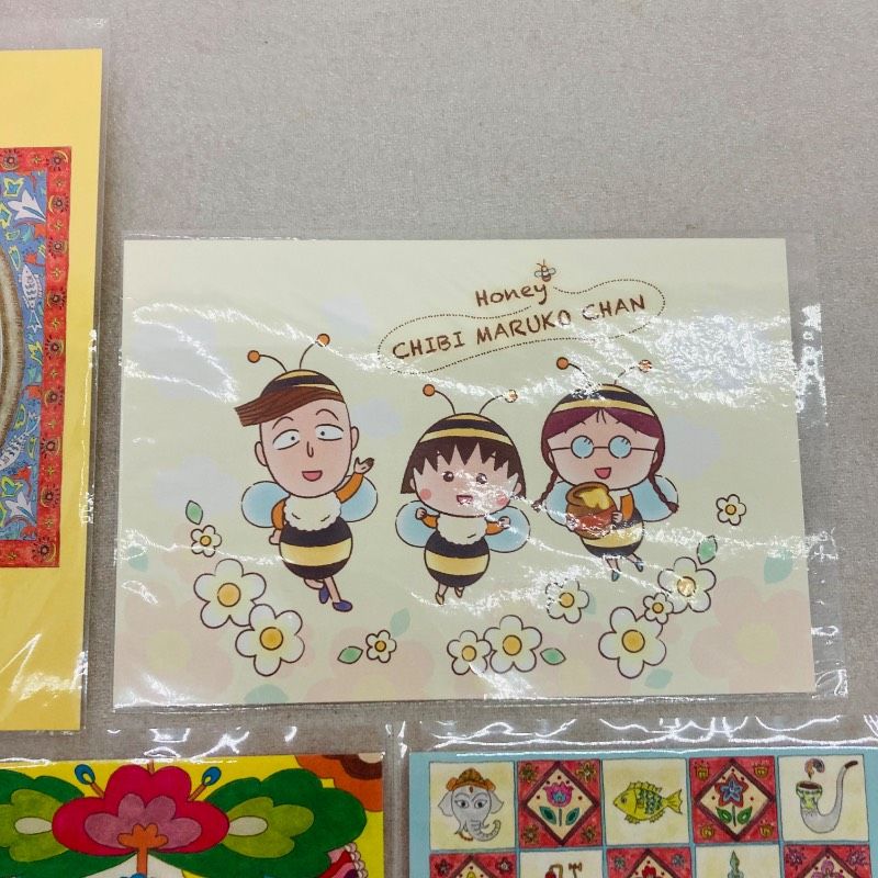 16種セット】【未使用品】ちびまる子ちゃん 原画 ポストカード ハガキ