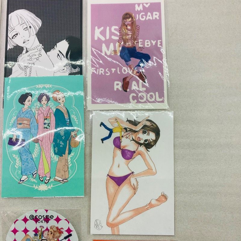 29点セット】【未使用品】安野モヨコ ポストカード コースター