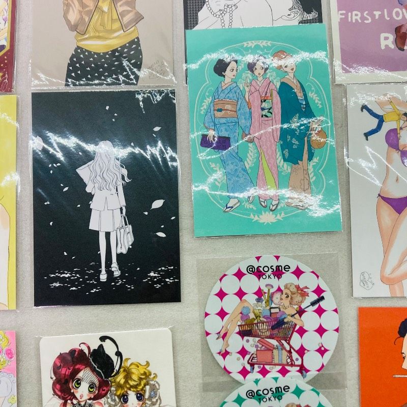 29点セット】【未使用品】安野モヨコ ポストカード コースター