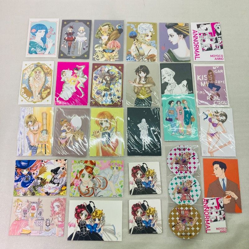 29点セット】【未使用品】安野モヨコ ポストカード コースター