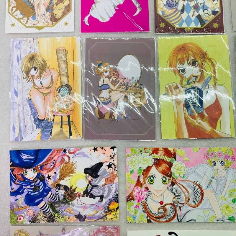 29点セット】【未使用品】安野モヨコ ポストカード コースター