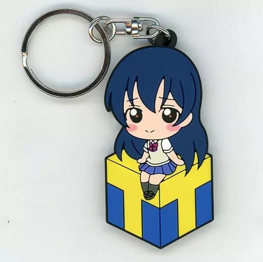 ラブライブ！μ's　園田海未 シートキーホルダー　アクキー ラブライブ！スクールアイドルフェスティバル ALL STARS』レザー