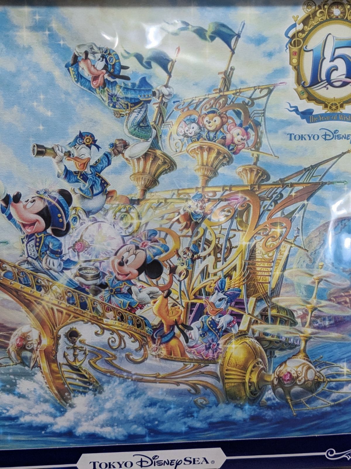 東京ディズニーシーTDS15周年ザ・イヤー・オブ・ウィッシュキャンバス