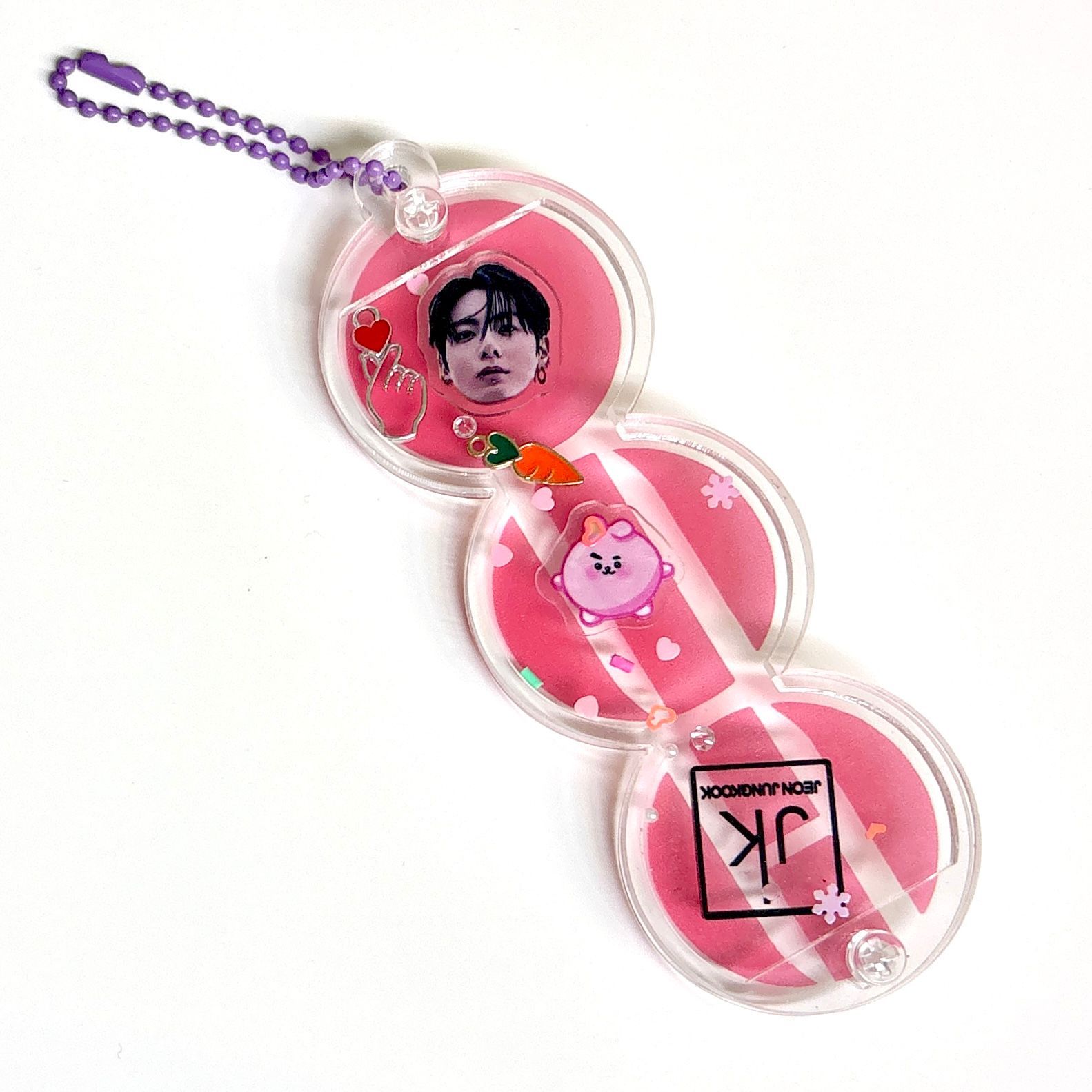 BTS ジョングク JK アクキー シェイカーキーホルダー シャカシャカ