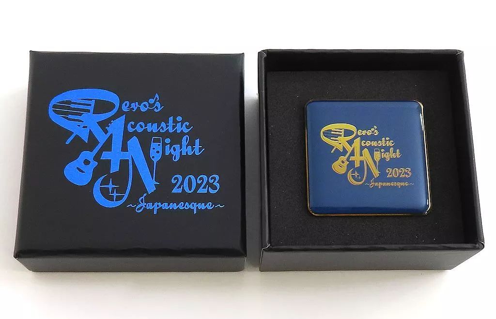 中古】バッジ・ピンズ Revo ピンバッジ(ブルー) 「Revo's Acoustic