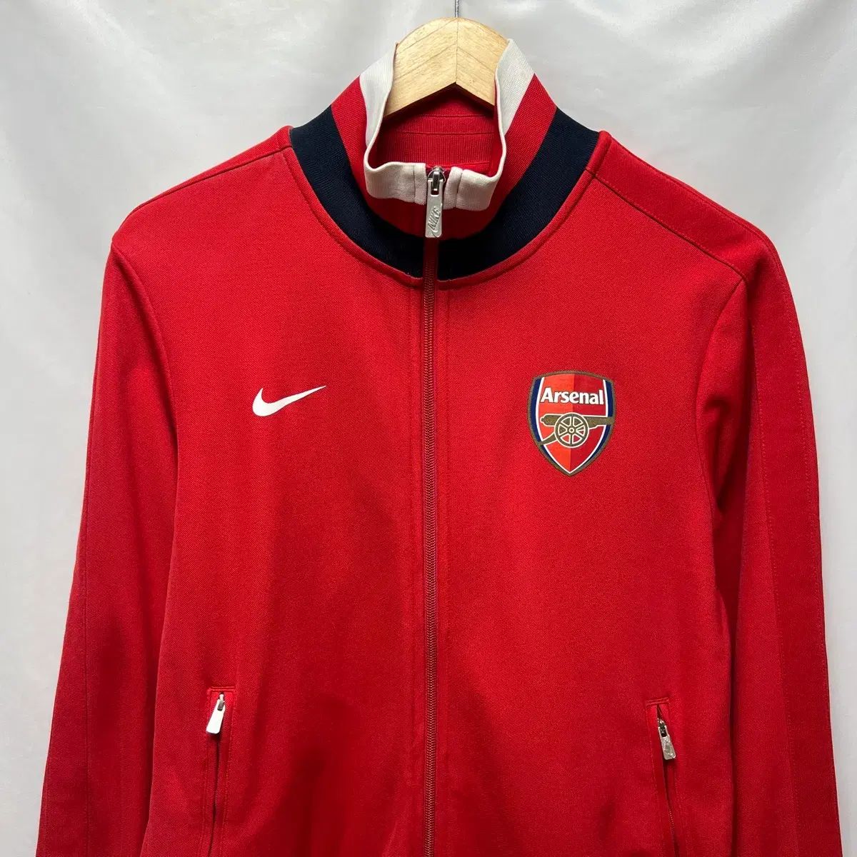正規品/L NIKE アーセナル トレーナー レッド track Jaket ジップ