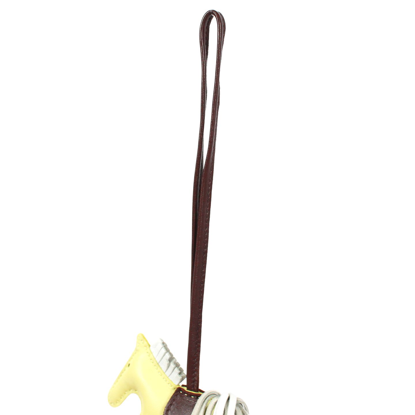 HERMES エルメス ロデオチャームPM チャーム アニョーミロ イエロー