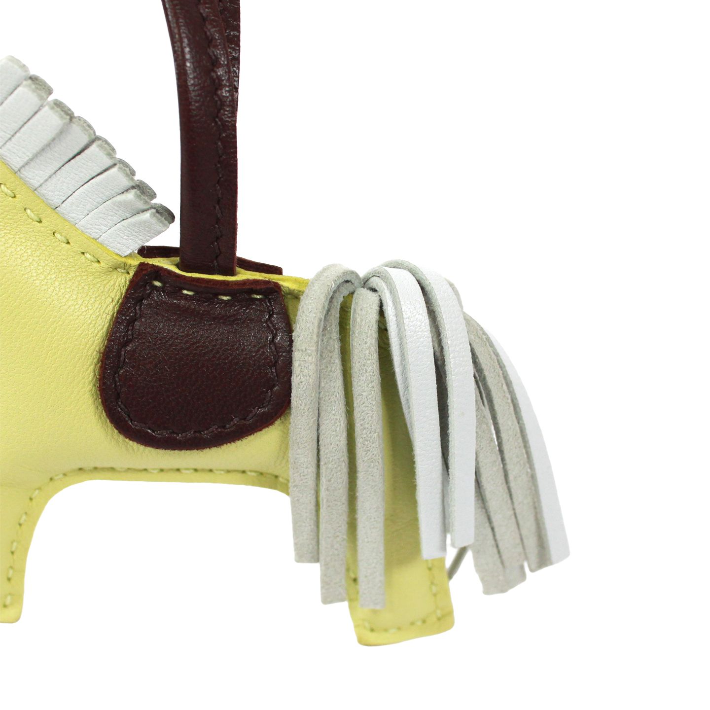 HERMES エルメス ロデオチャームPM チャーム アニョーミロ イエロー