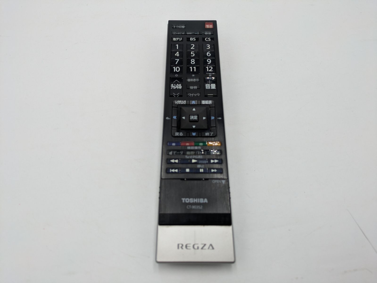 TOSHIBA 東芝 REGZA TV用 CT-90352 リモコン (M910) - メルカリ