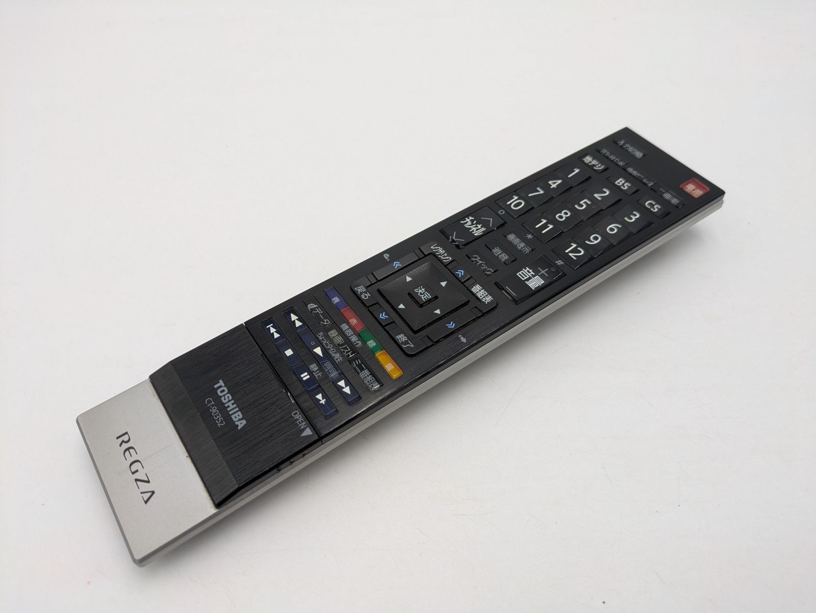 東芝　純正　テレビリモコン TOSHIBA 東芝 REGZA TV用 CT-90352 リモコン (M910) - メルカリ