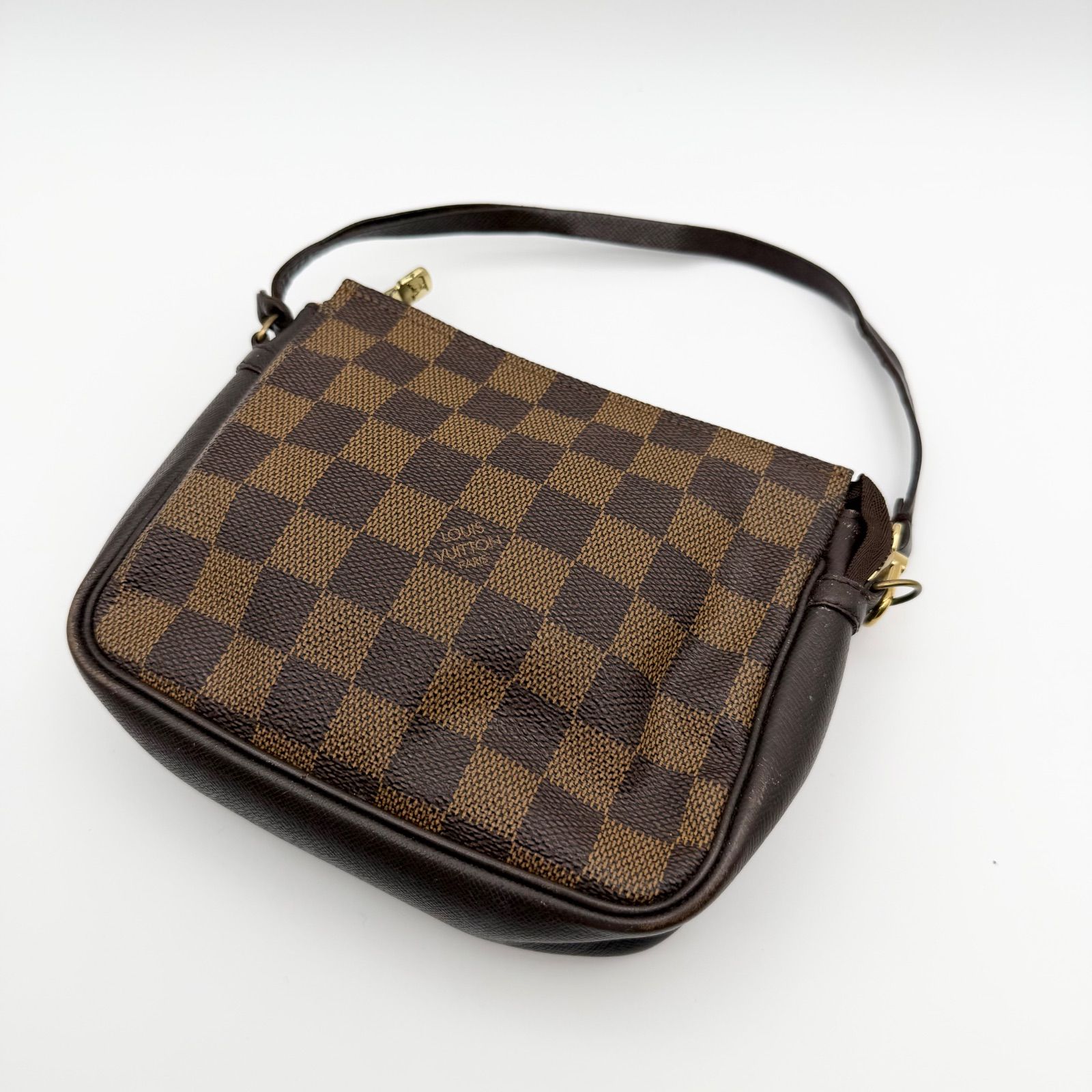 美品　LOUIS VUITTON ルイヴィトン 化粧ポーチ トゥルースブラッシュ LOUIS VUITTON ルイ・ヴィトン トゥルース・ブラッシュPM モノグラム