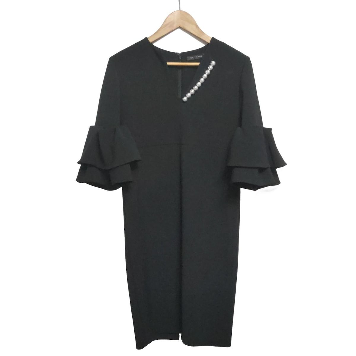 YOKO CHAN(ヨーコ チャン) ワンピース サイズ38 M レディース - 黒 七