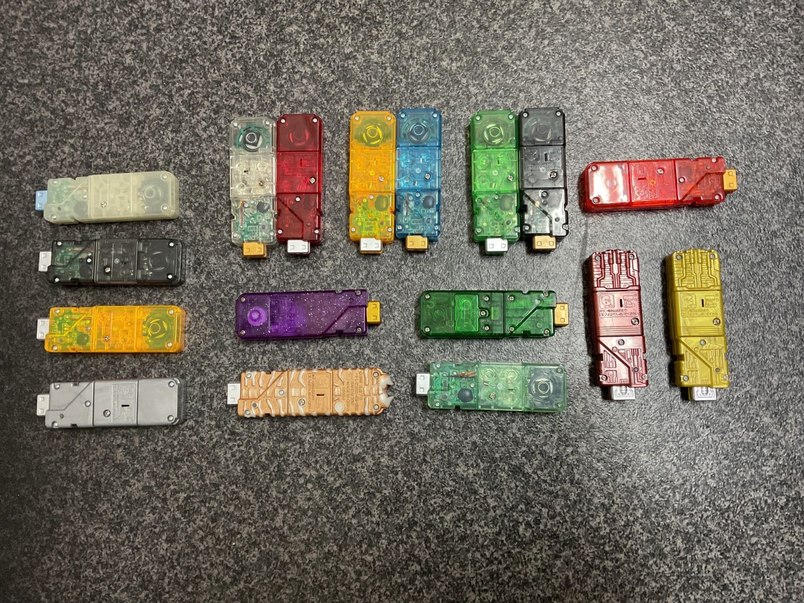 仮面ライダーダブル DXダブルドライバー-DXガイアメモリ15本-SGガイアメモリ2本