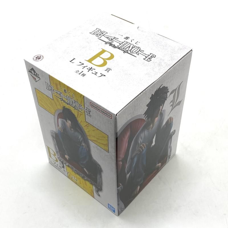 【新品未開封】DEATH NOTE 一番くじ　Ｂ賞　Lフィギュア 未開封一番くじ DEATH NOTE B賞 L フィギュア : らしんばん通販 Yahoo