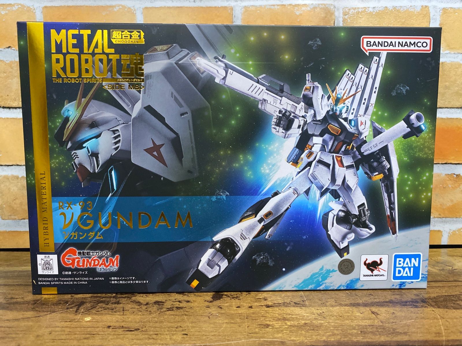 新品未開封品】L ROBOT魂 ＜SIDE MS＞ νガンダム 【公式通販】