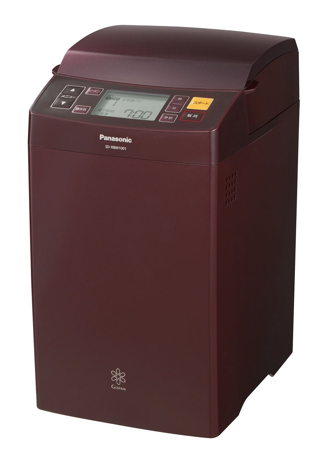 パナソニック ホームベーカリー GOPAN(ゴパン) 1斤タイプ ブラウン SD