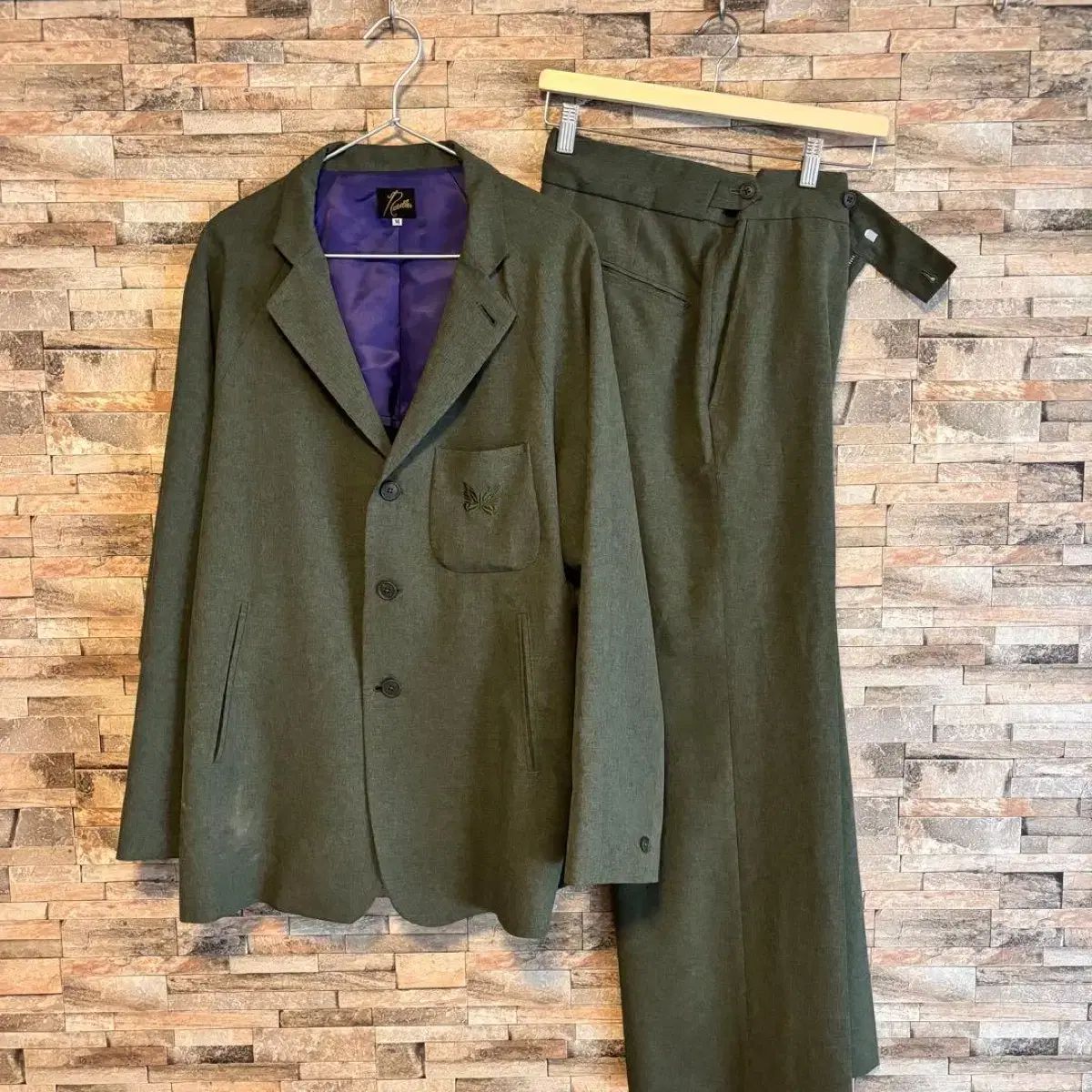 Studious needles セットアップ スーツ J5070 新品 ニードルス 25SS