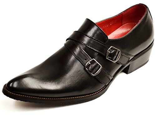 【送料無料】[ジーノ] 選べるビジネス ビジネスシューズ メンズ 革靴 靴 ロングノーズ フォーマル レースアップ モンクストラップ ヒールアップ 紳士靴 男性用