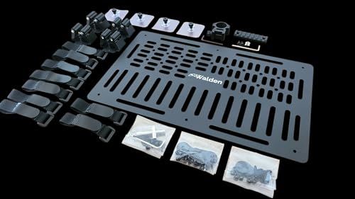 迅速に発送 Walden 25 L?30 L アルミコンテナ用上蓋パネル タクティカル マウント ベルトセット ブラック shipibo M アルミコンテナカスタム 並行輸入品 54 e 8 c 372