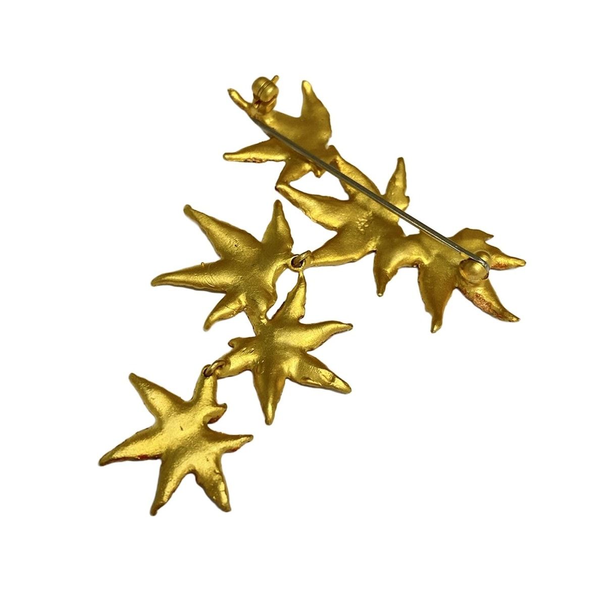 MICHAEL MICHAUD(マイケルミショー) ブローチ美品 - ゴールド - メルカリ