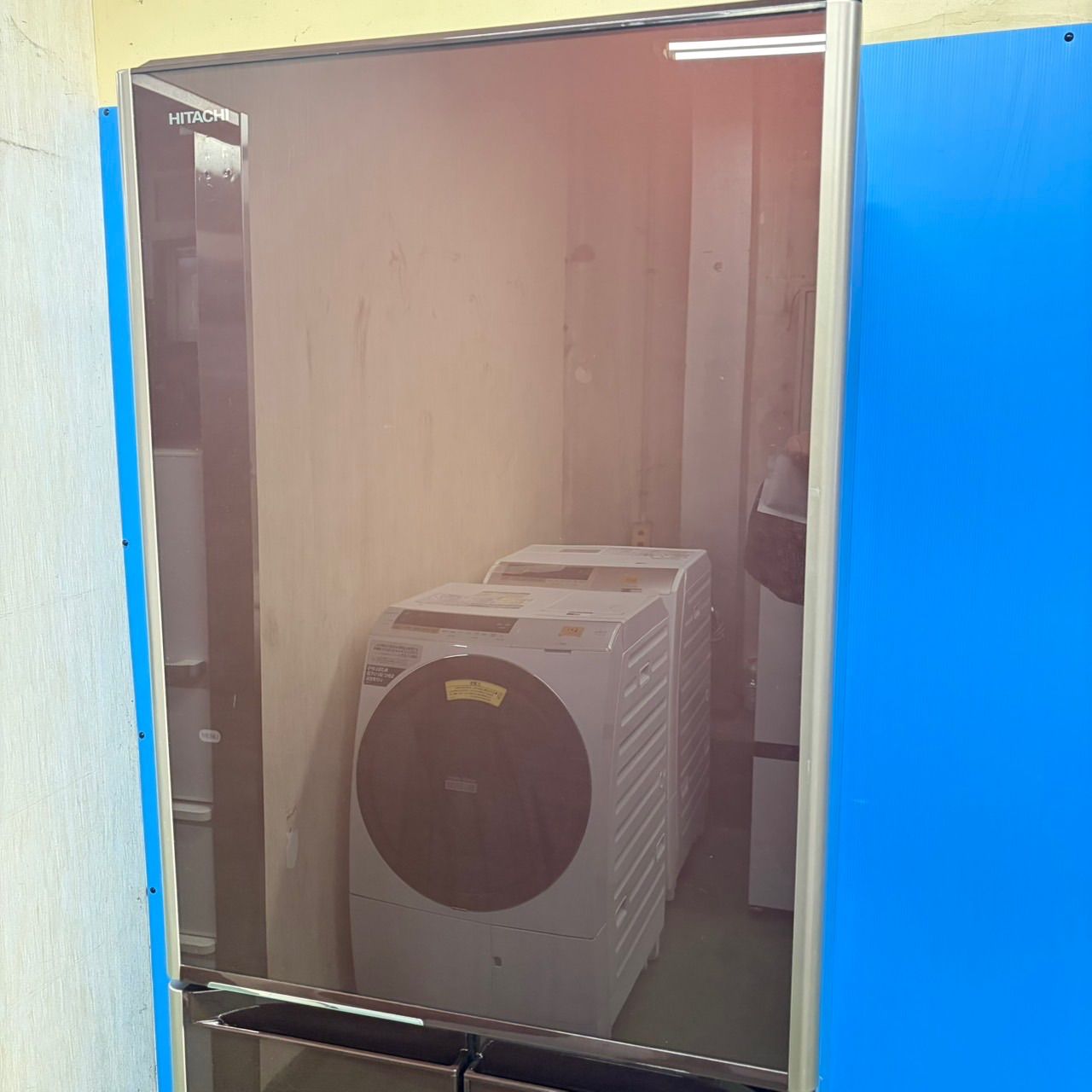 635 関東圏配送 大人気 鏡面デザイン 右開き 400L強 極美品 5ドア 今