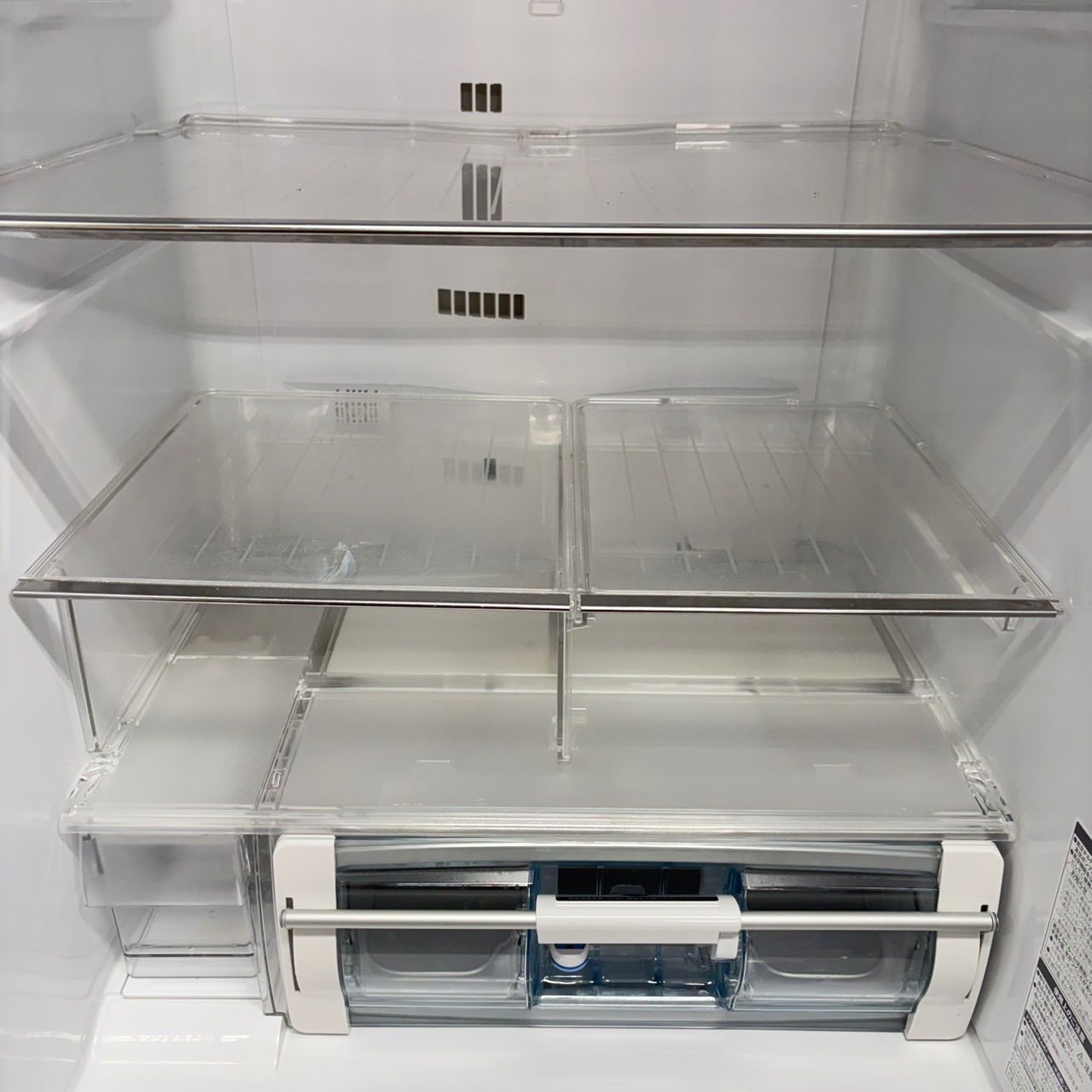 635 関東圏配送 大人気 鏡面デザイン 右開き 400L強 極美品 5ドア 今