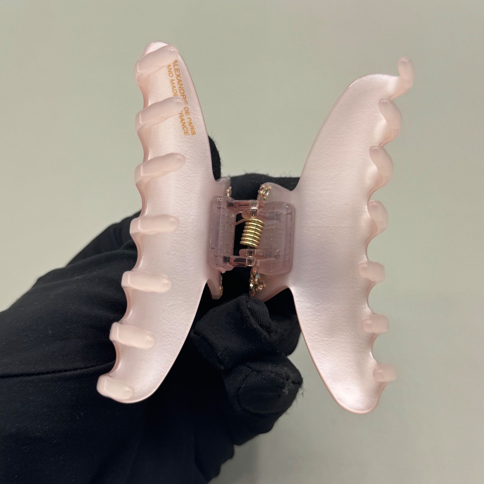 極美品 ALEXANDRE DE PARIS アレクサンドルドゥパリ ヘアクリップ