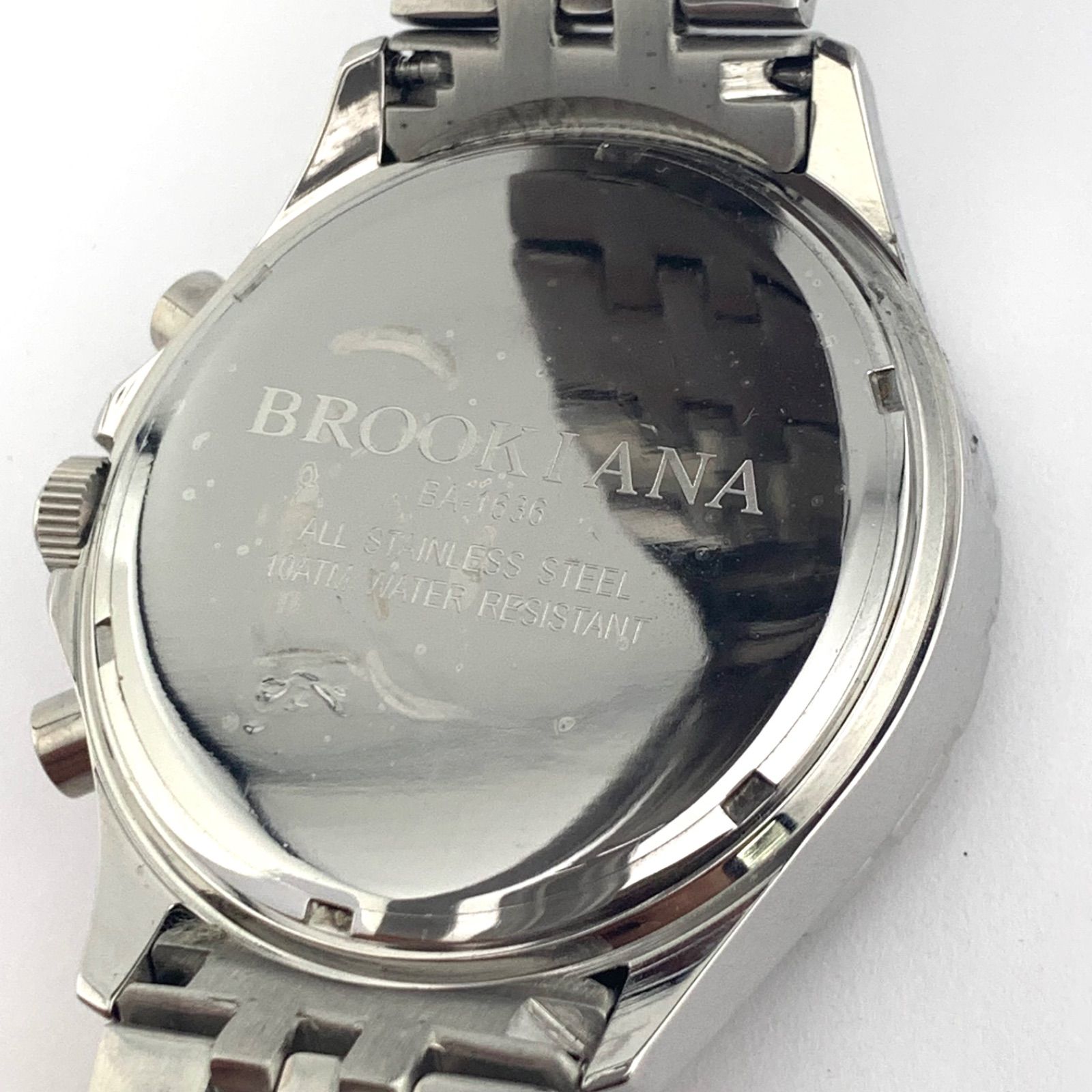 中古】BROOKIANA BA-1636 クロノグラフ 腕時計 レッド - メルカリ