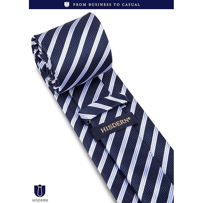 HISDERN] メンズ ネクタイ セット ビジネス - ネクタイ ブランド