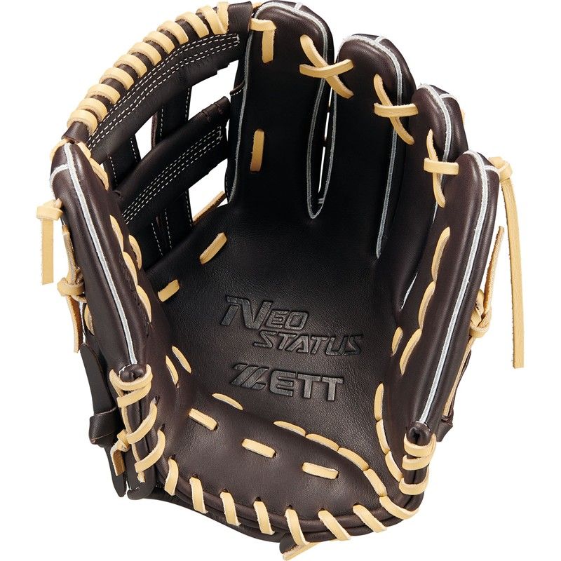 zett(ゼット) 軟式 ネオステイタス 26 野球ソフトグラブ 軟式 (brg362630-3732)26SS、ブラウン/パステルB