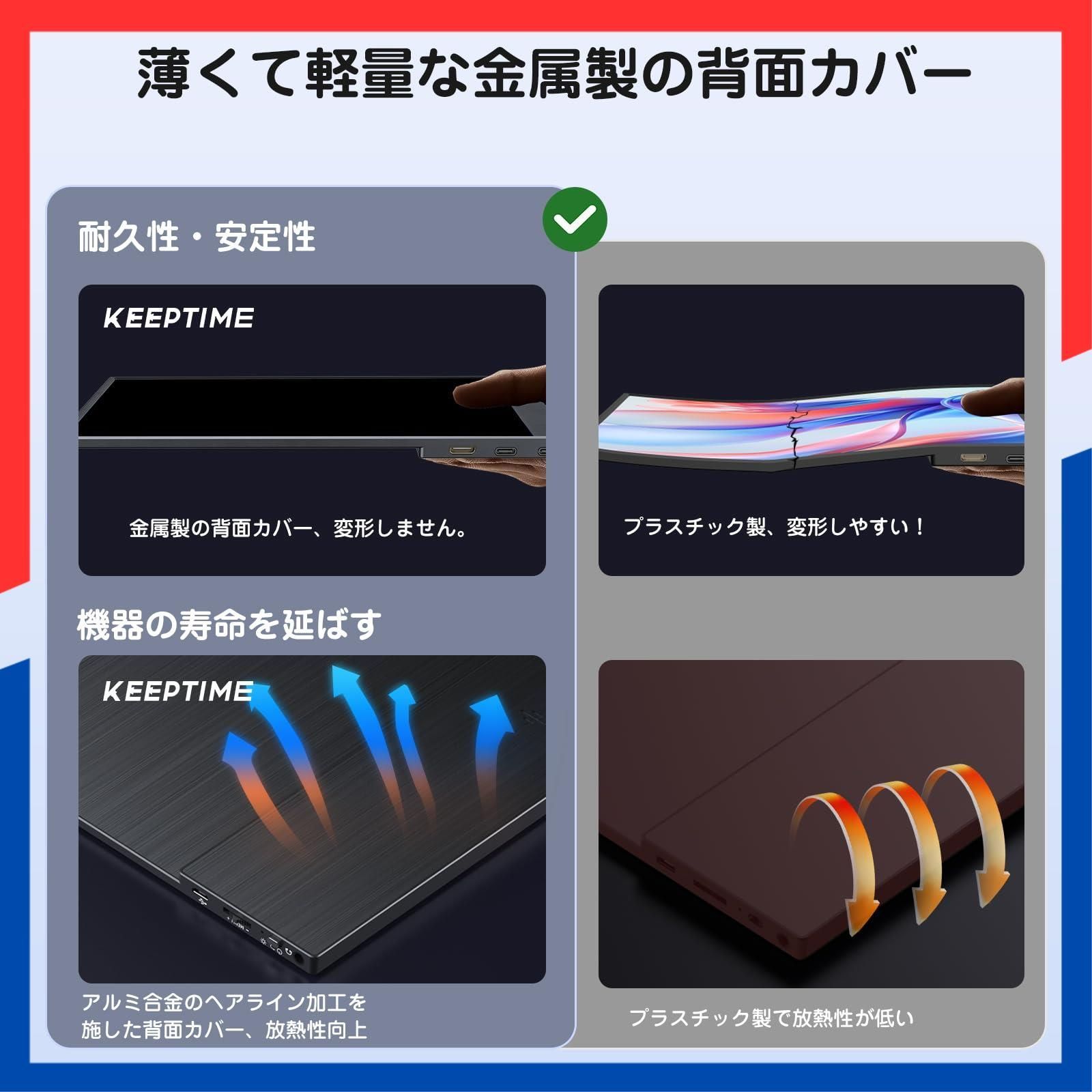 IPS液晶パネル ポータブルモニター