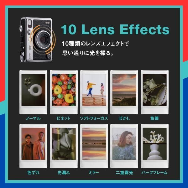 在庫処分 Evo ハイブリッドインスタントカメラ インスタントカメラ|スマホプリンター|デジタルカメラ instax チェキ mini お年玉ギフト ブラウン INS プレゼント 富士フイルム FUJIFILM BRO