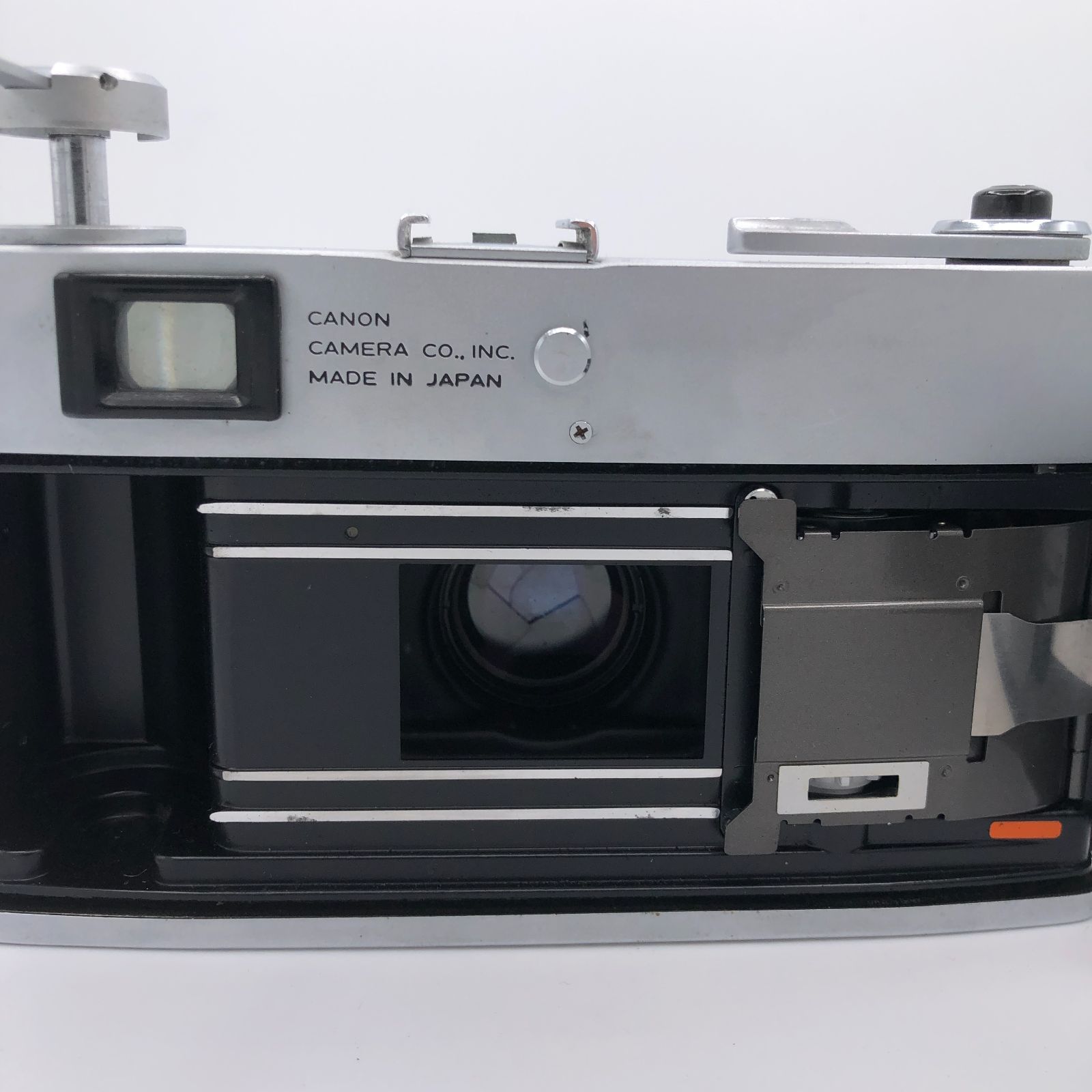 ジャンク】キヤノン Canon Canonet QL17 45mm F1.7 巻き上げ不動 電池