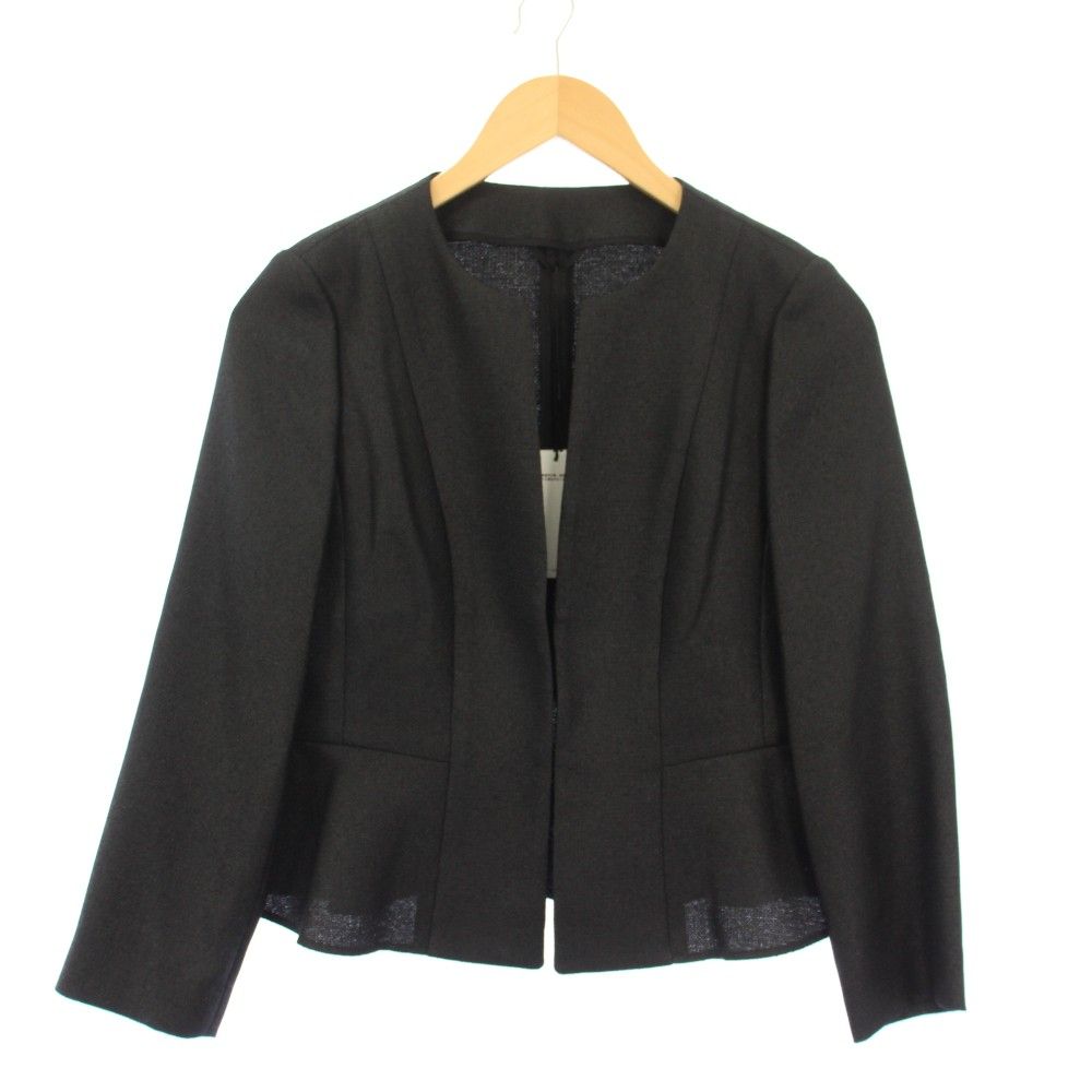 アナイ ANAYI セットアップ ノーカラージャケット アウター ショート丈