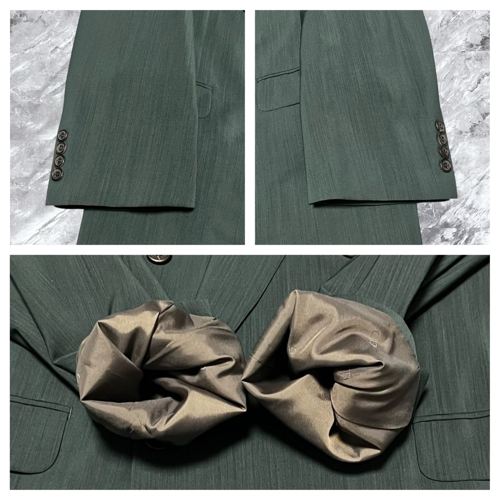 5点セット ピンズ ダブル スーツ 上下 セットアップ Dior Christian Dior】クリスチャンディオール ダブルセットアップスーツ