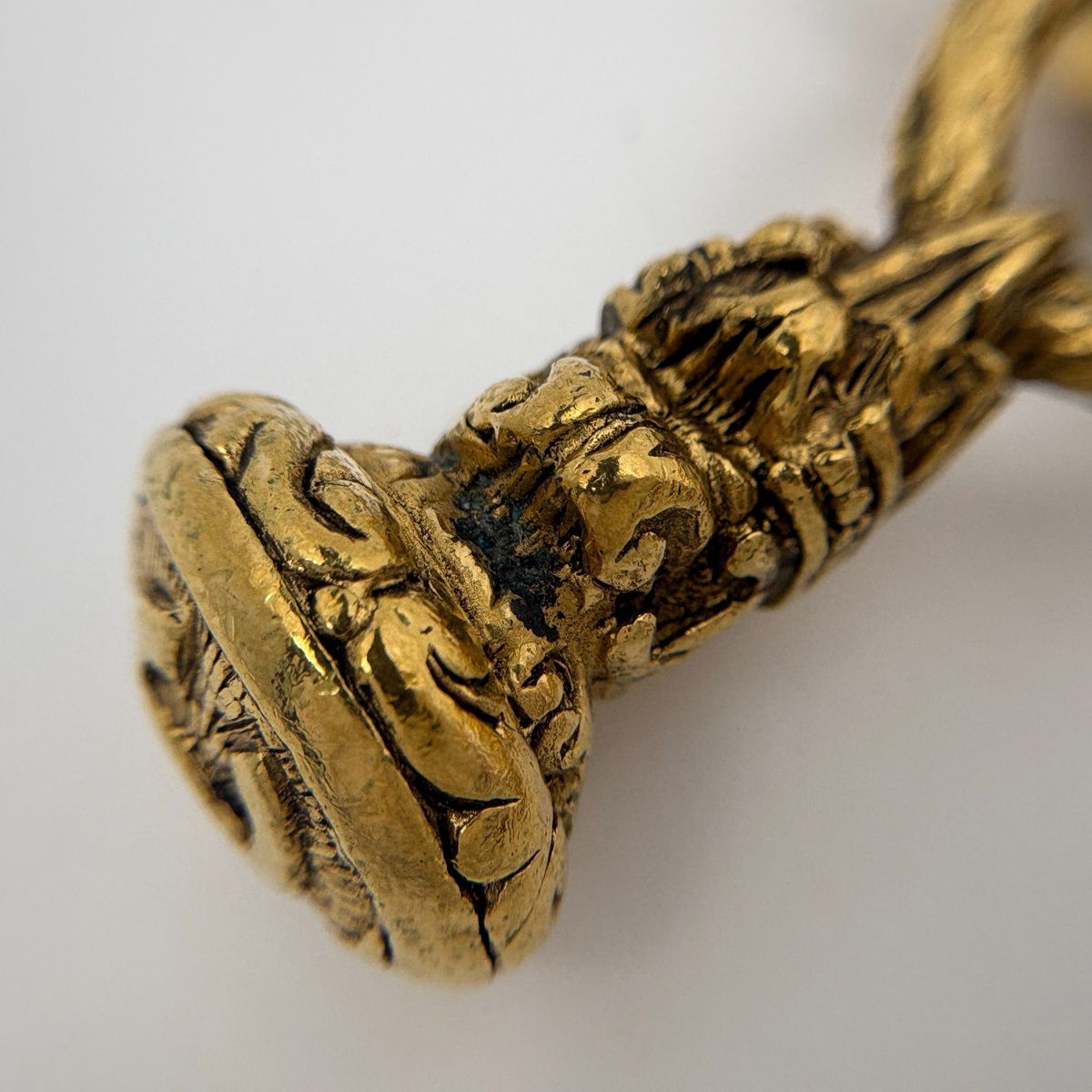 シャネル CHANEL ロゴ チャーム ブレスレット 腕輪 チェーン ココ