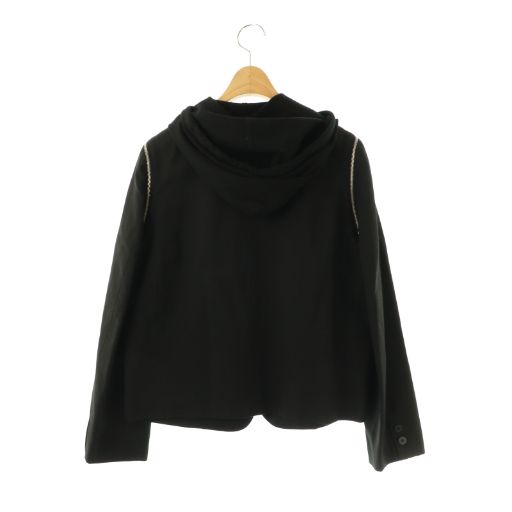 tricot COMME des GARÇONS ブラックフードジャケット トリココムデギャルソン tricot COMME des GARCONS ジャケット フード
