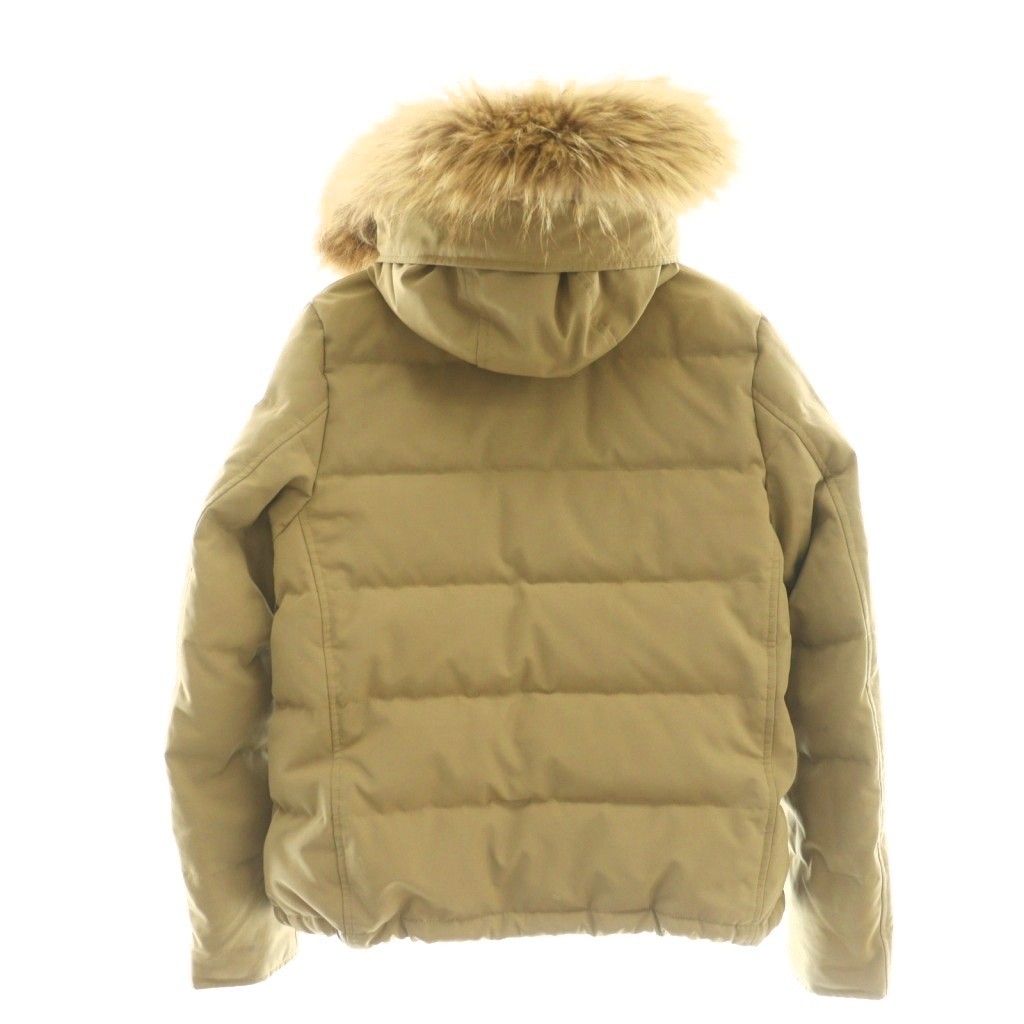 ダントン DANTON FAUX FUR HOODED DOWN JACKET ダウンジャケット