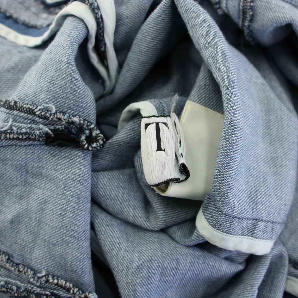 サードマガジン THIRD MAGAZINE 8OZムラ糸デニムワンピース  