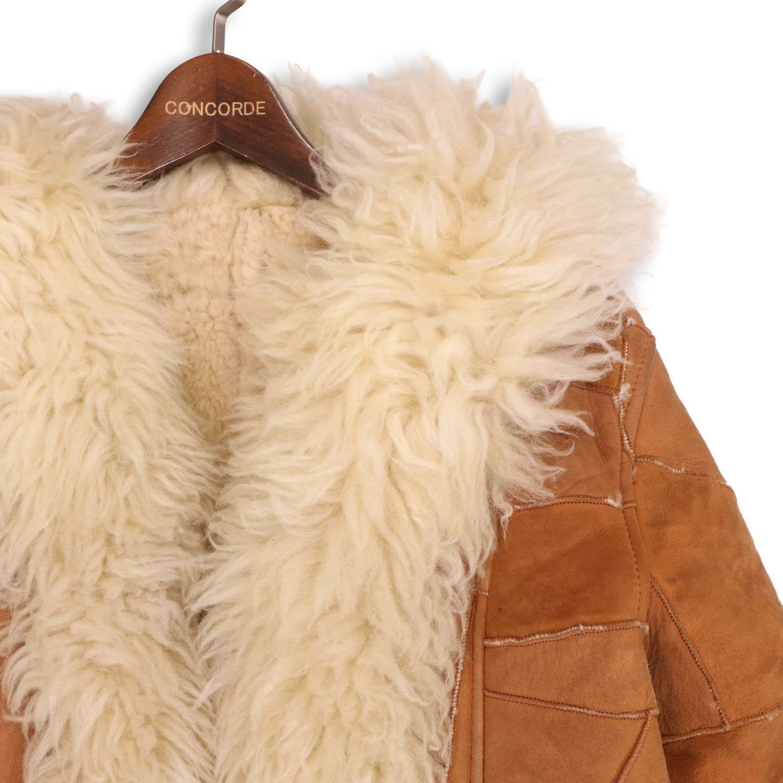 レディースブランド 秋冬 羊毛皮♪ パッチワーク リアル ムートン