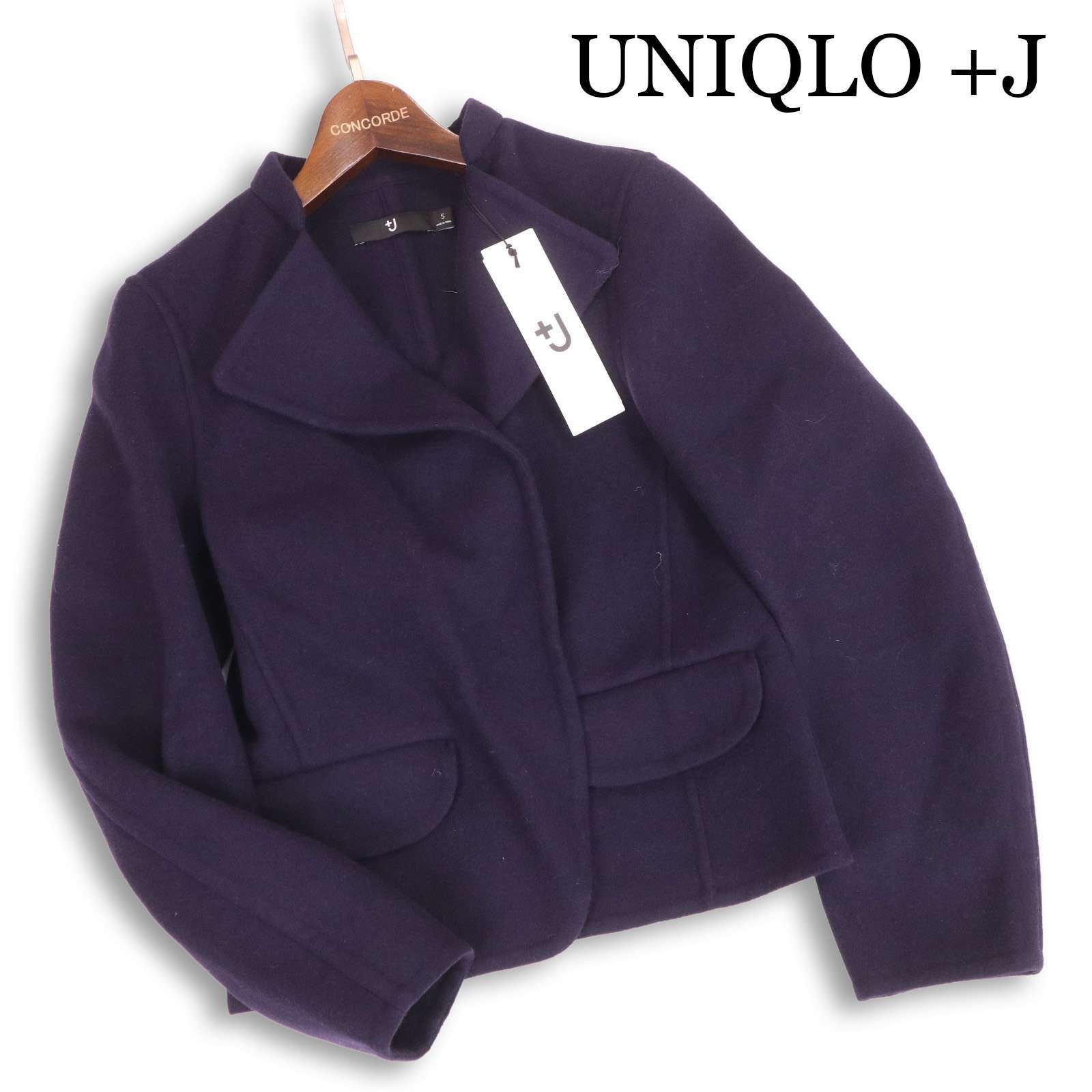 新品 未使用☆ UNIQLO +J ユニクロ × ジルサンダー ウール ダブル 