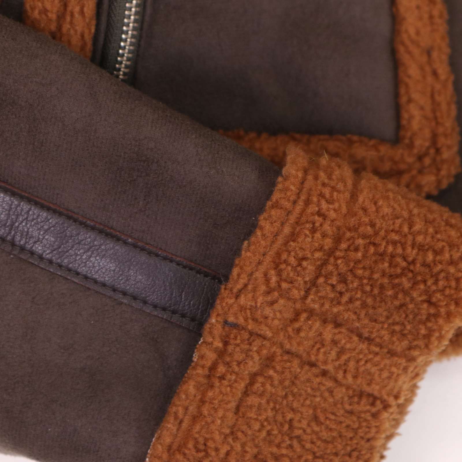 Juemi ジュエミ 秋冬☆ ボア フェイク ムートン ダブル ライダース